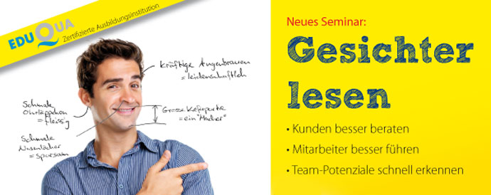 Gesichter lesen Seminar